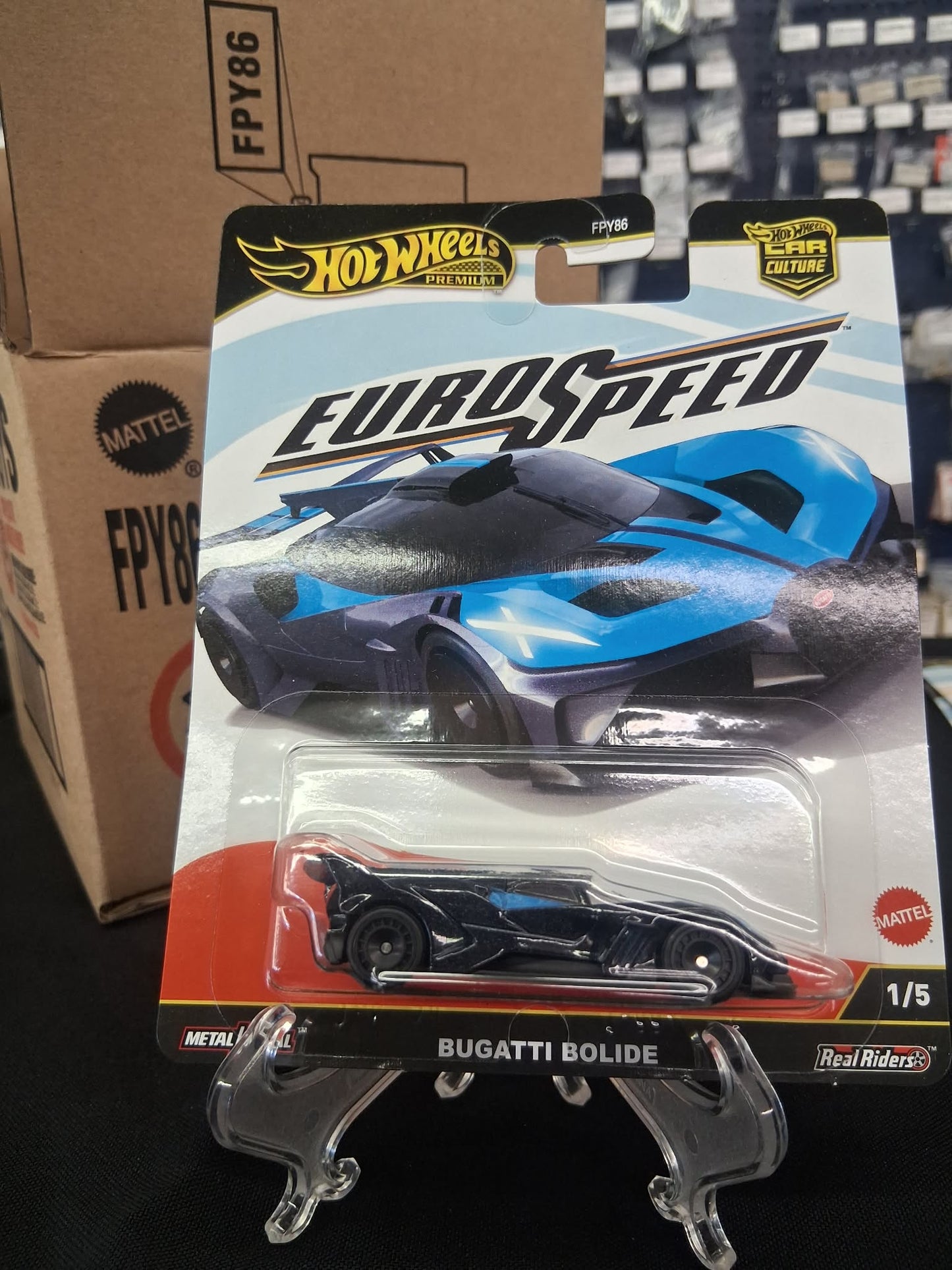 Hot Wheels Car Culture- Bugatti Bolide- Euro Speed