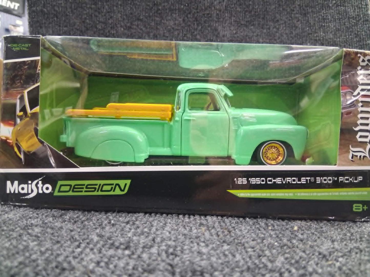 Maisto- '50 Chevrolet 3100- Lowrider- Green