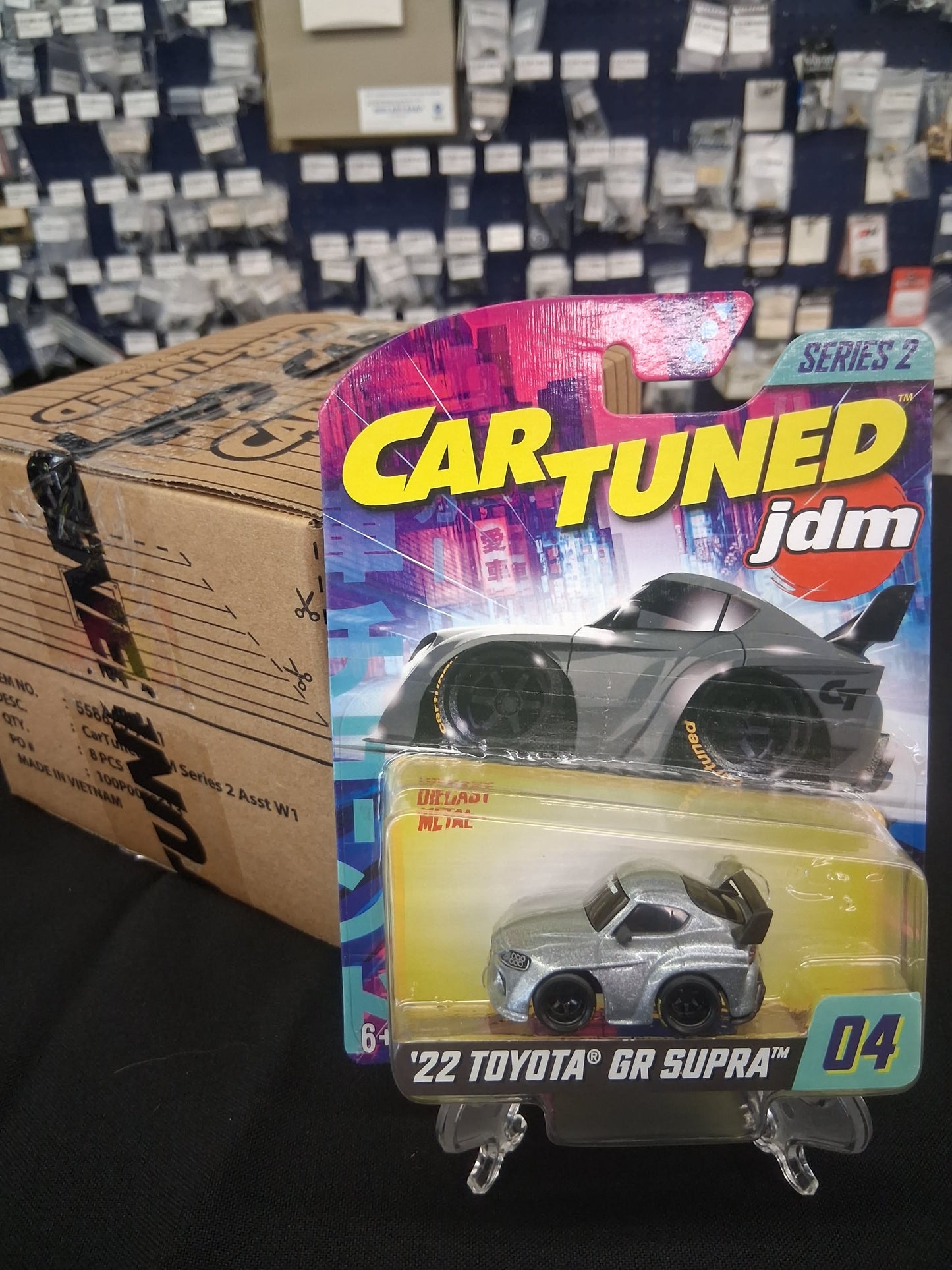 Car Tuned JDM Series 2- '22 Toyota GR Supra(Silver)