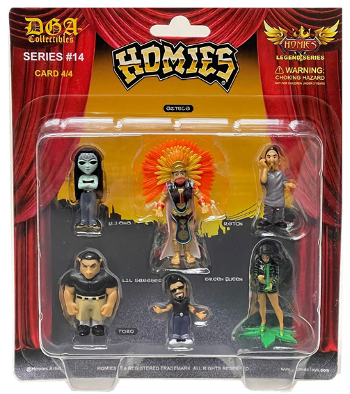 Homies Figures 1.75″ Series 14 Assortment Set of 6 Figures
