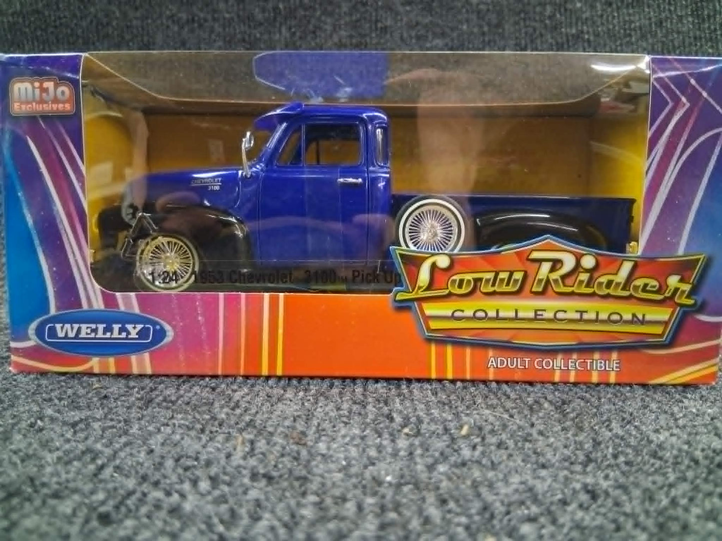 Welly- '53 Chevrolet 3100- Lowrider- Blue