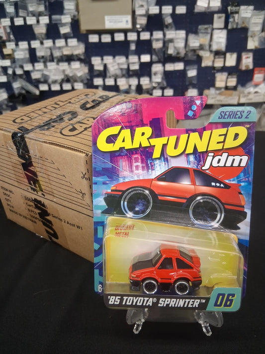 Car Tuned JDM Series 2- '85 Toyota Sprinter(Red)