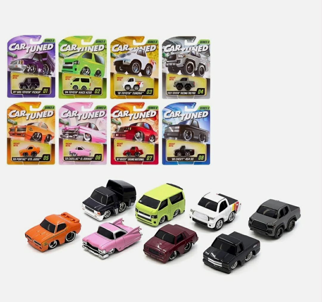 Car Tuned Series 6- FACTORY SEALED CASE