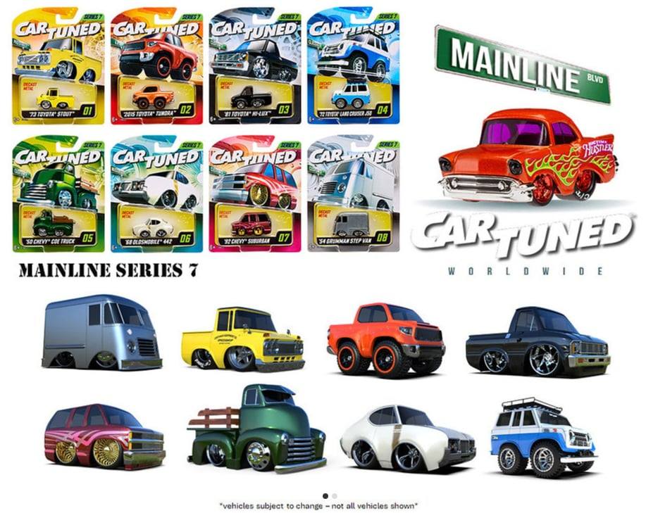 CAR TUNED SERIES 7- FACTORY SEALED CASE