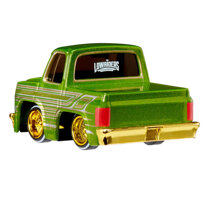 CarTuned 3 Pack Series 1-Cruizn Da Blvd & Drip'd 1957 Chevy Bel Air (Lowrider), 1987 Chevy C10 Truck (Lowrider), 1953 Chevy Pickup (Lowrider), Diecast Vehicles