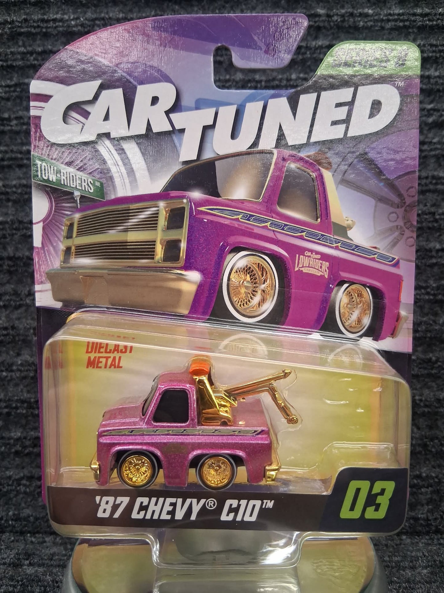 Car Tuned Series 8- '87 Chevy C10- Purple