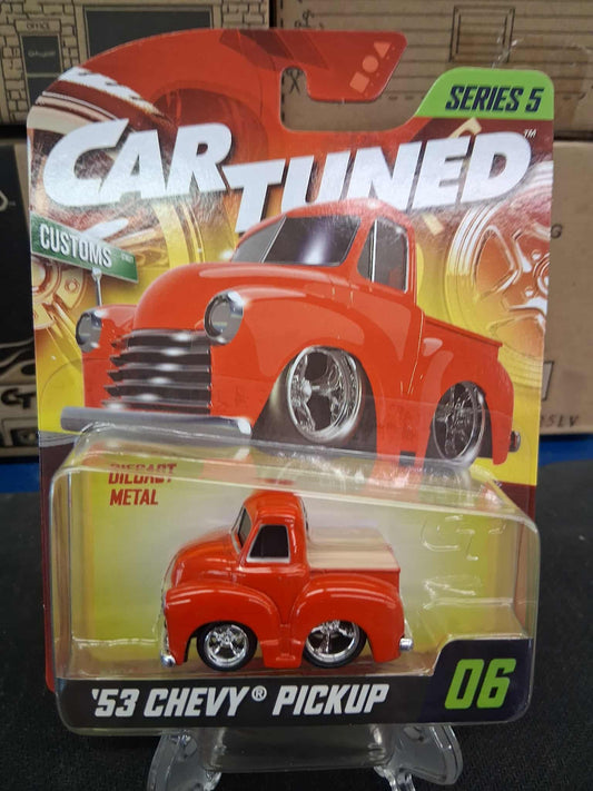 Car Tuned Series 5- '53 Chevy Pickup- Customs- Red