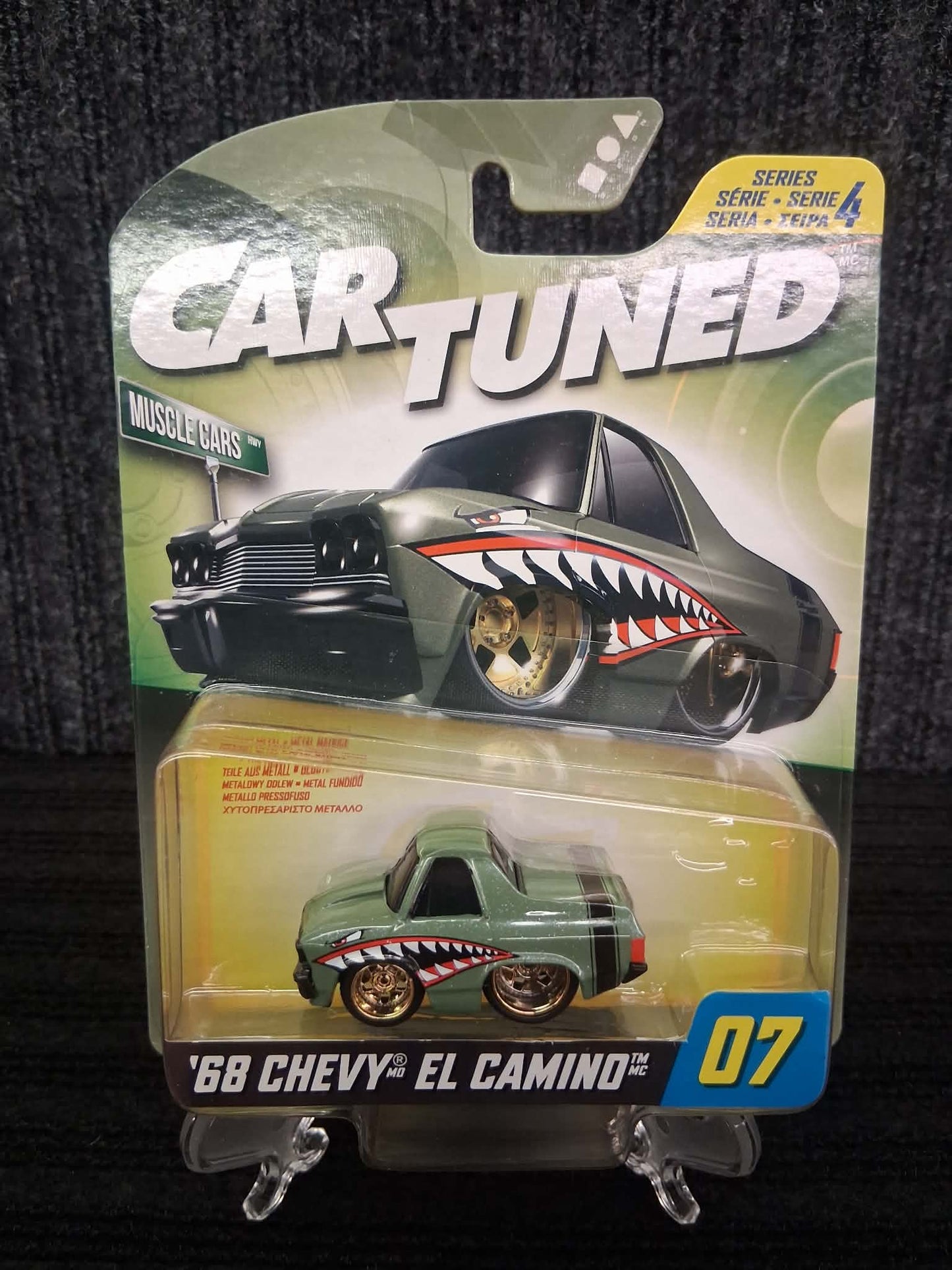 Car Tuned Series 4 ALT Mix- '68 Chevy El Camino- Green