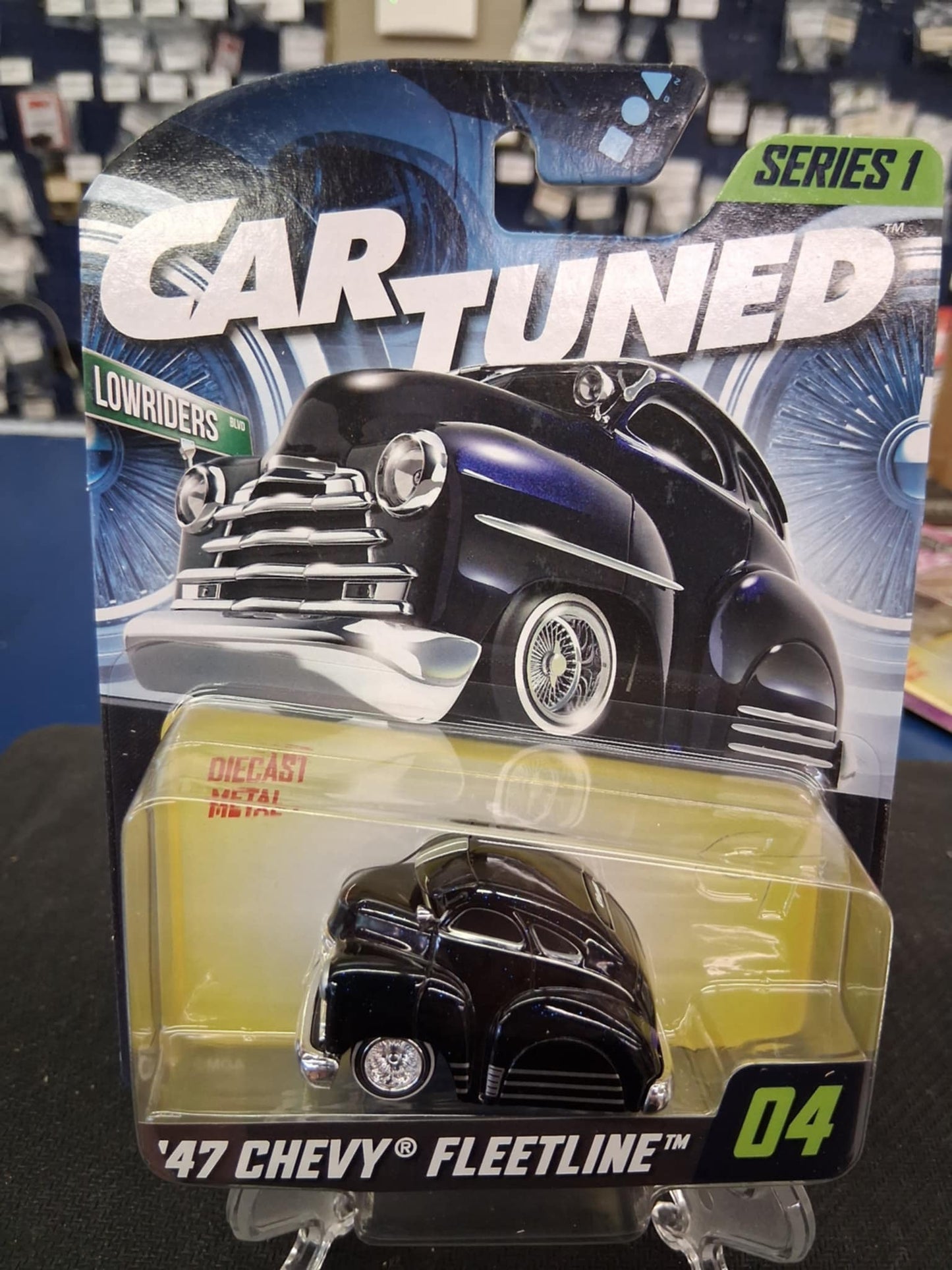 CarTuned Series 1 - '47 Chevy Fleetline (Lowriders) Dark Blue
