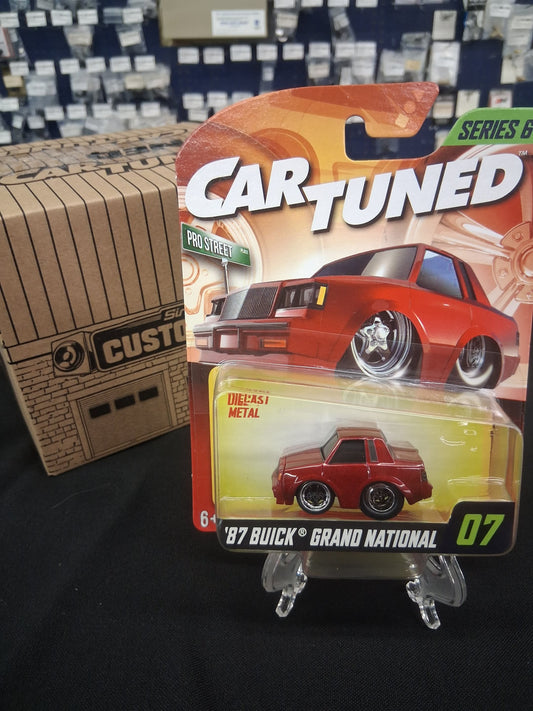 Car Tuned Series 6- '87 Buick Grand National- Pro Street(Maroon)