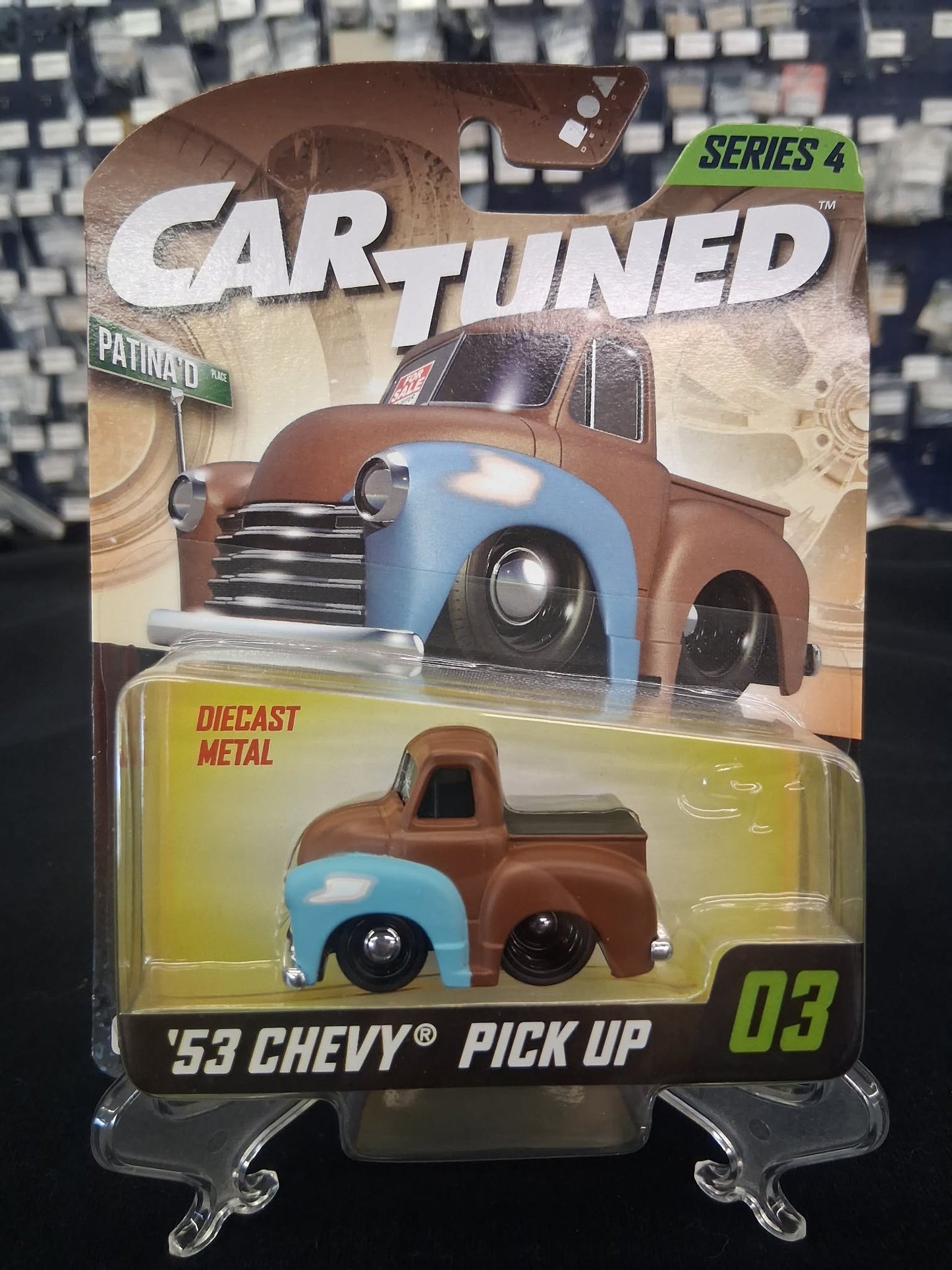 Car Tuned Series 4- '53 Chevy Pick up-Patina'd Primer