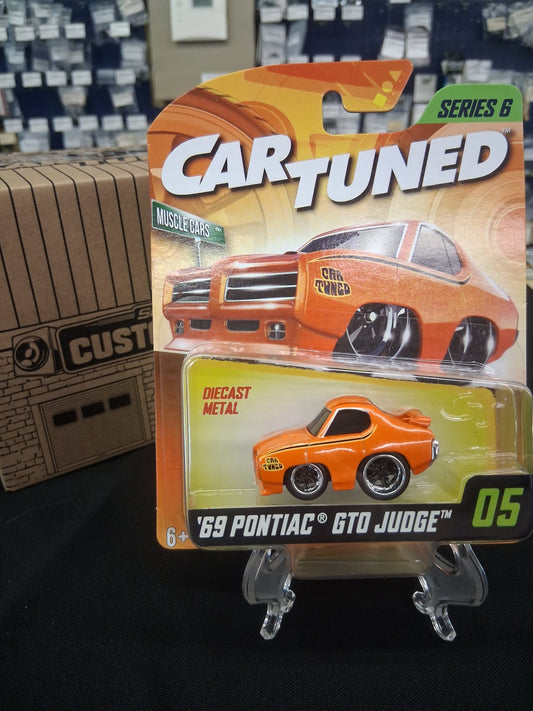 Car Tuned Series 6- 'Pontiac GTO Judge- Muscle Cars(Orange)