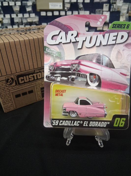Car Tuned Series 6- '59 Cadillac El Dorado- Kustoms(Pink)