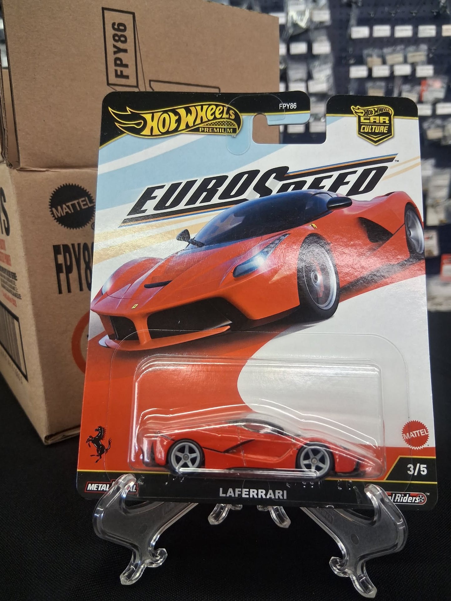Hot Wheels Car Culture- Laferrari- Euro Speed