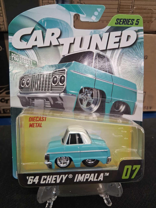 Car Tuned Series 5- '64 Chevy Impala- Pro Street- Teal