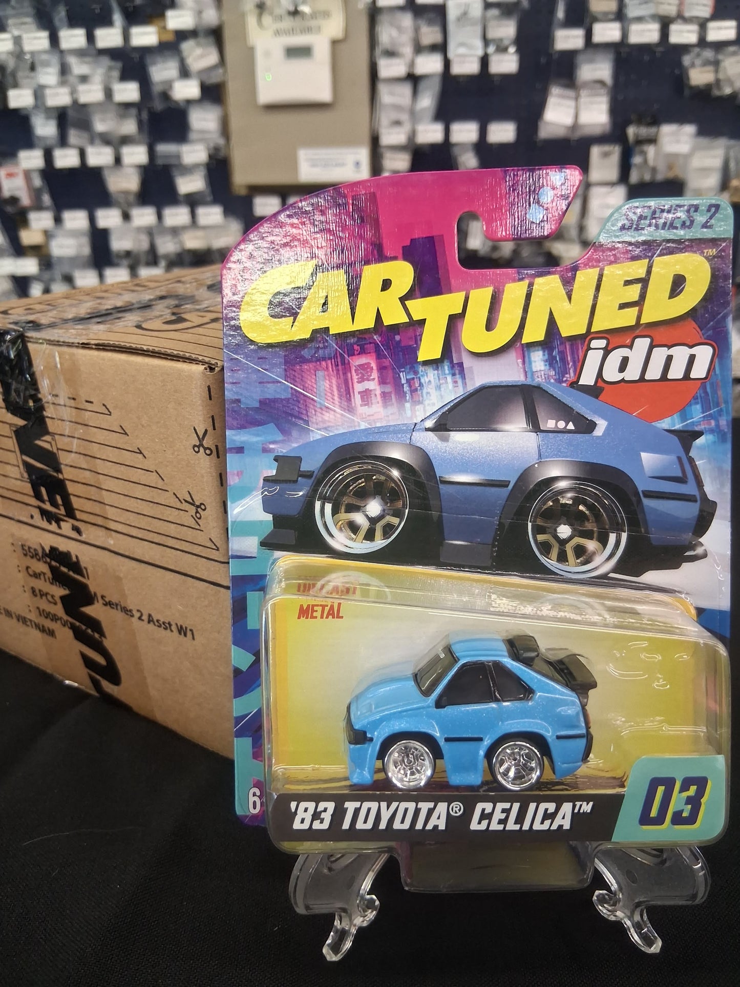 Car Tuned JDM Series 2- '83 Toyota Celica(Blue)