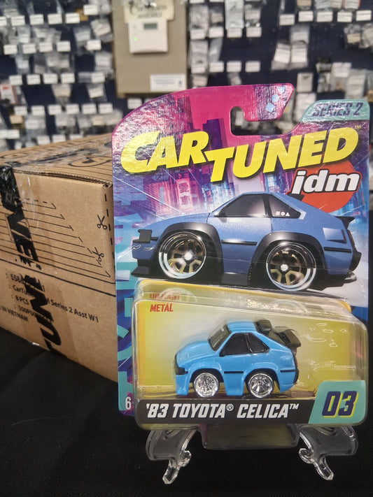 Car Tuned JDM Series 2- '83 Toyota Celica(Blue)