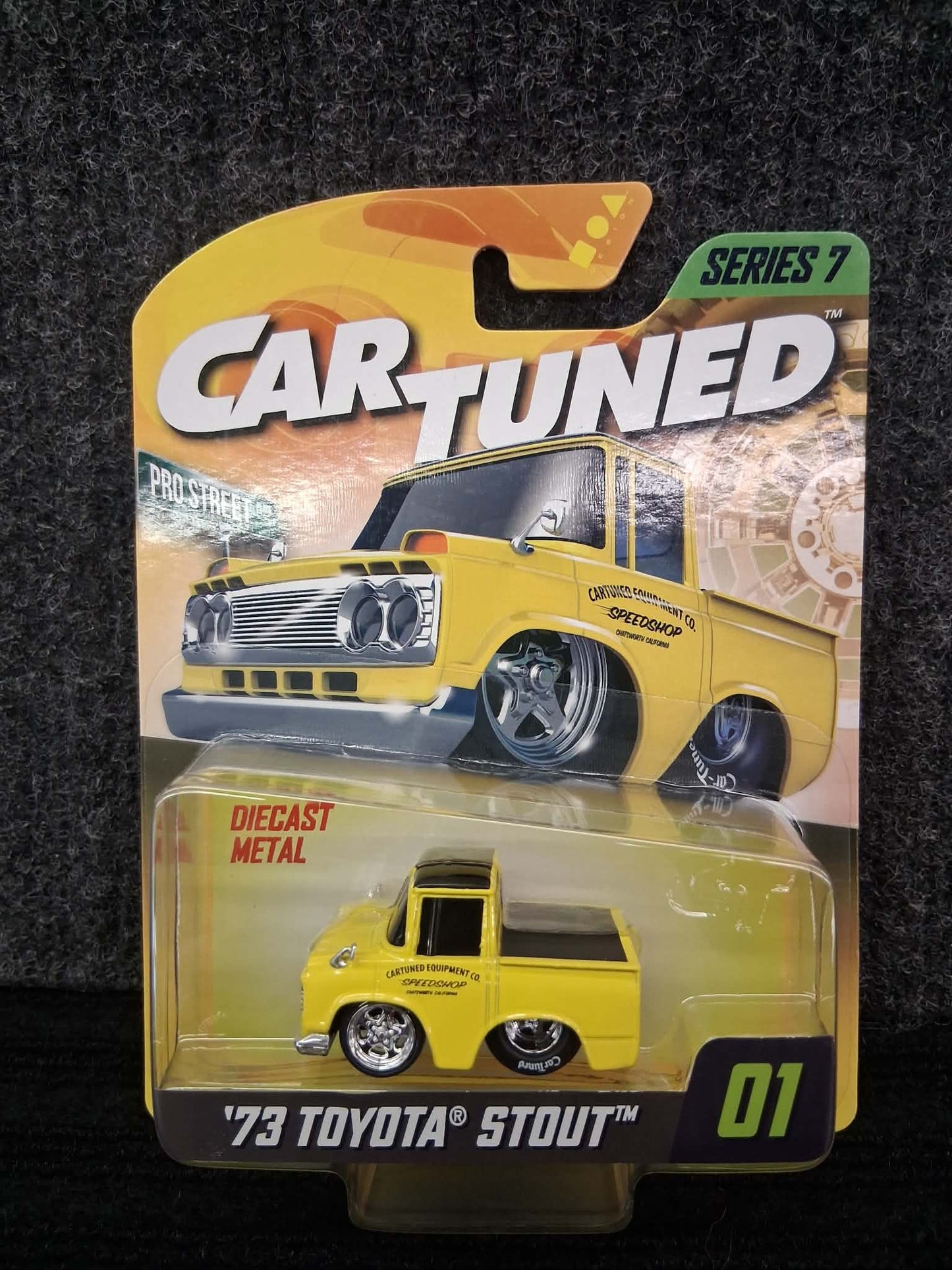 Car Tuned Series 7- '73 Toyota Stout- Yellow