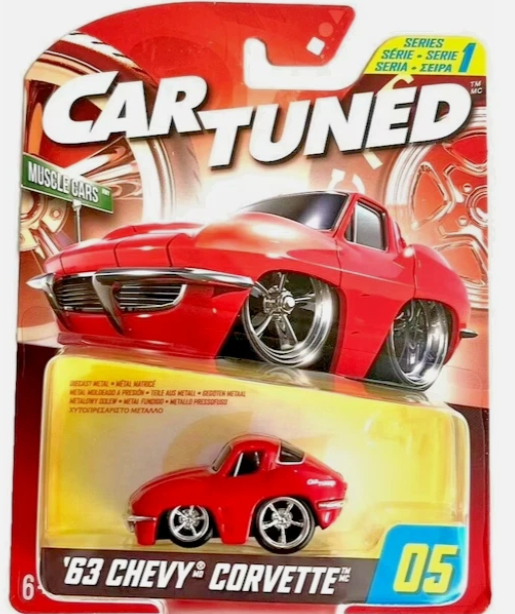 CarTuned Series 1 - 1963 Chevy Corvette (Muscle Cars) Diecast Vehicle
