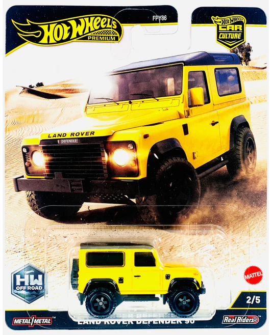 Hot Wheels Car Culture- Land Rover Defender 90