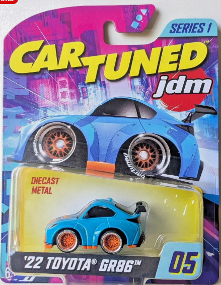 Car Tuned Series 1 JDM- '22 Toyota GR86- Blue