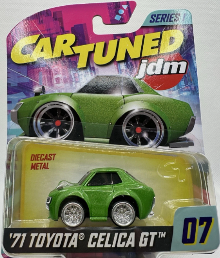 Car Tuned Series 1 JDM- '71 TOYOTA CELICA GT- Green