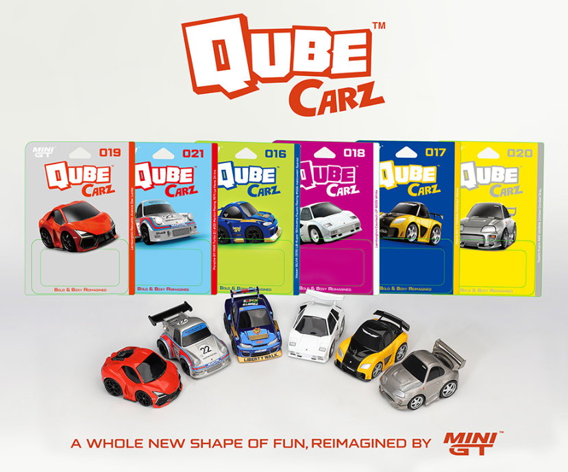 (Preorder) Mini GT QubeCarz Series 4