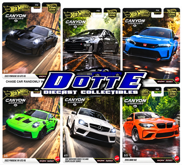 (Preorder) Hot Wheels 1:64 Car Culture 2027 C Release – Canyon Warriors- ETA Spring 2027