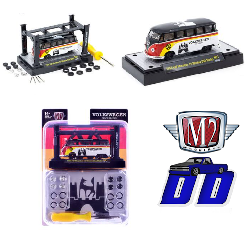 M2 Machines '58 VW Microbus 15 Window USA Model