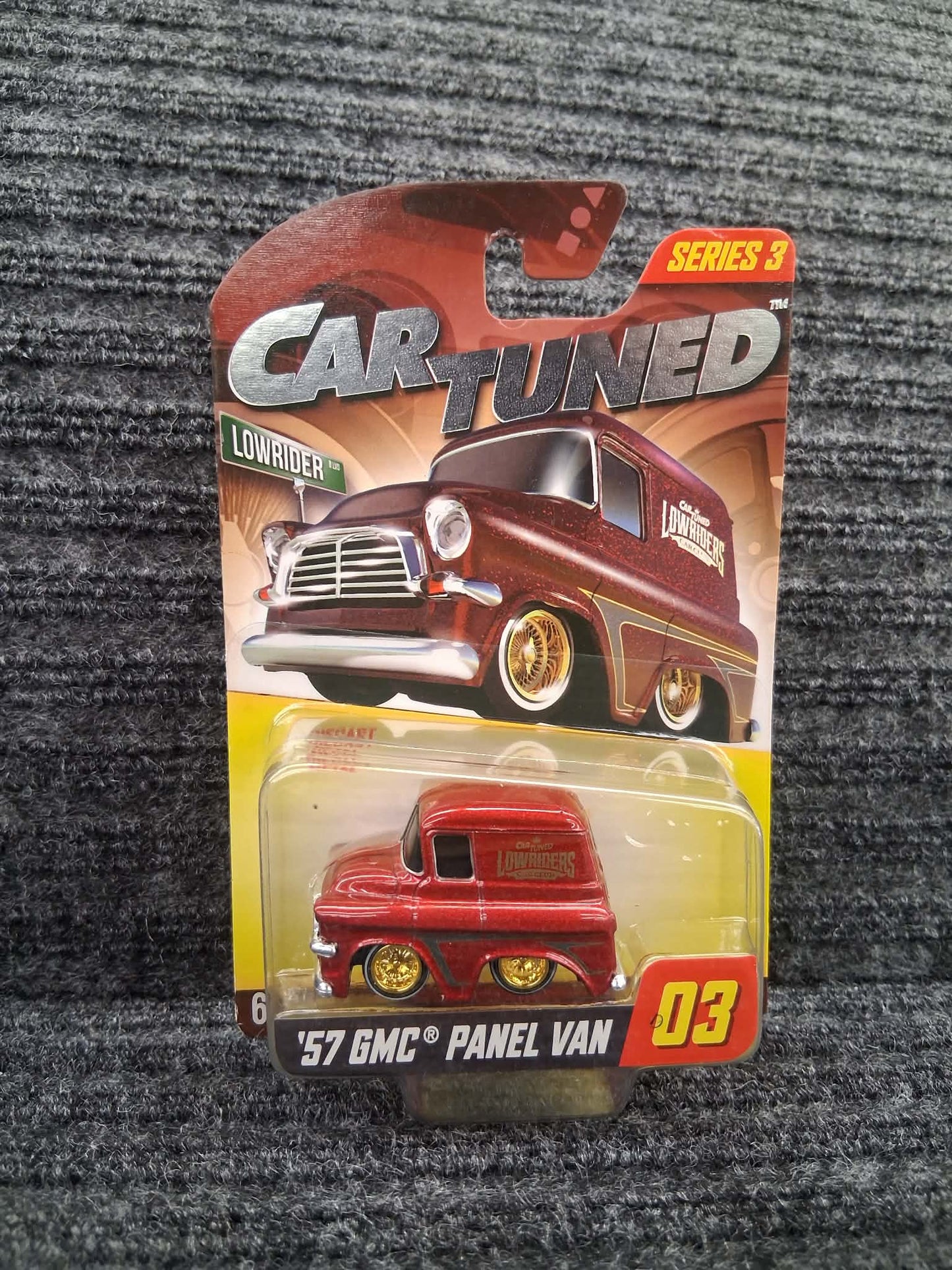 CarTuned Series 3 Walgreens - '57 GMC Panel Van - Red