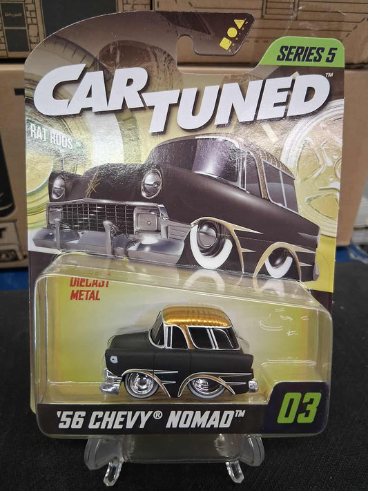 Car Tuned Series 5- '56 Chevy Nomad- Rat Rods- Brown