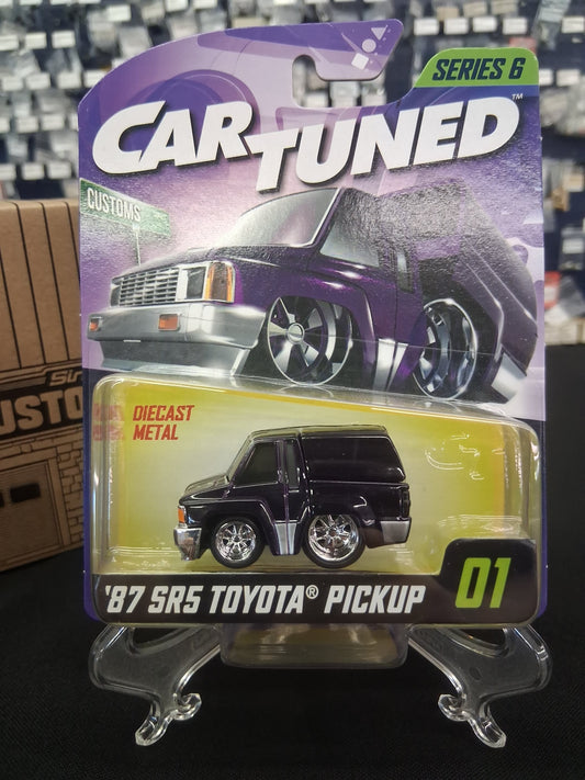 Car Tuned Series 6- '87 SR5 Toyota Pickup- Customs(Purple)