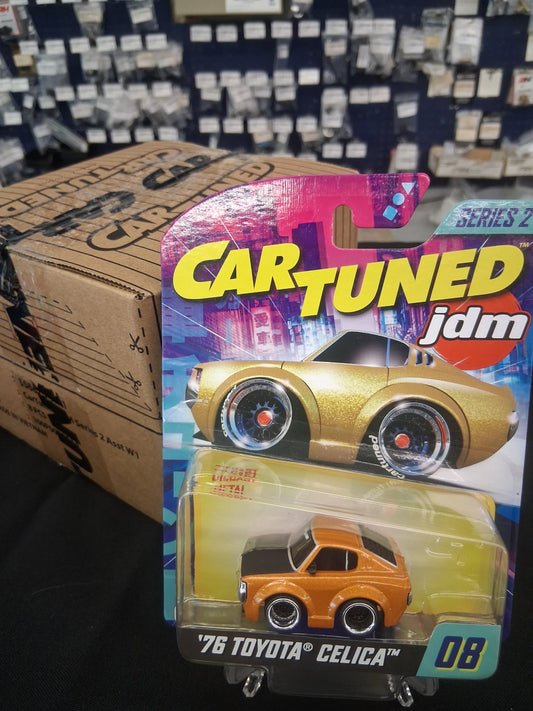 Car Tuned JDM Series 2- '76 Toyota Celica(Orange)
