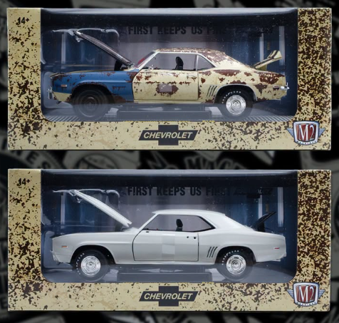 (Preorder)M2 Machines 1/24 40300-146B 1969 Chevrolet Camaro