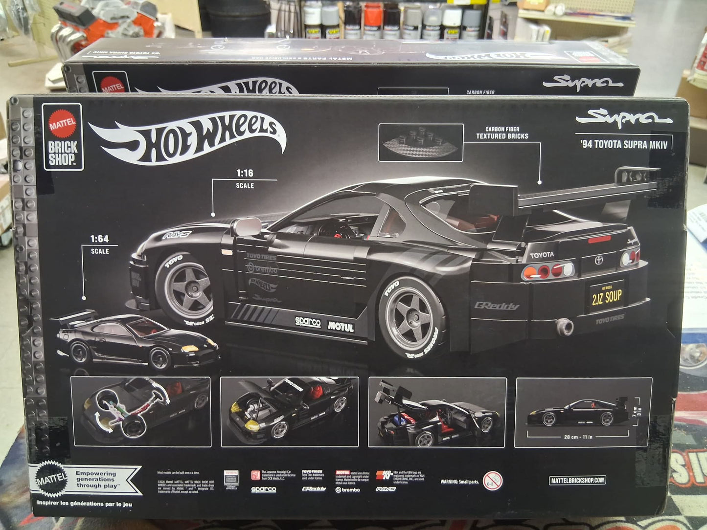 Mattel/Hot Wheels Brick Shop '94 Toyota Supra MKIV