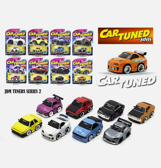 Car Tuned JDM Series 2- FACTORY SEALED CASE
