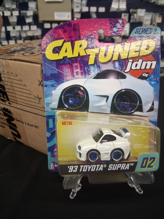 Car Tuned JDM Series 2- '93 Toyota Supra(White)