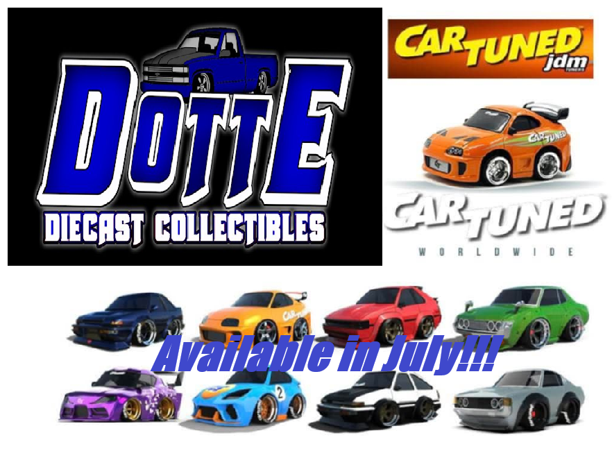 Car Tuned Series 1 JDM- Factory Sealed Case- 8ct