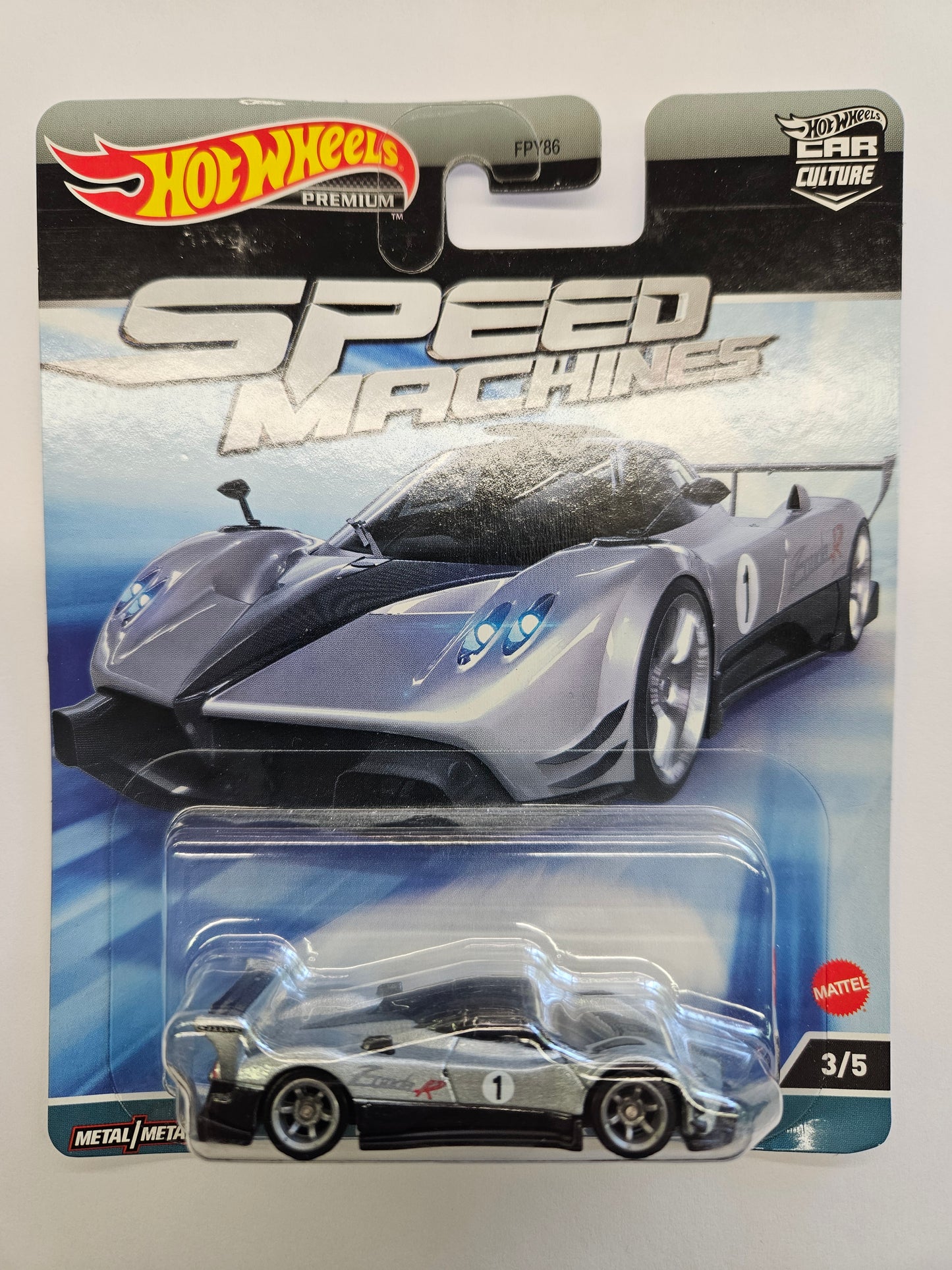 Hot Wheels 2023 Car Culture SPEED MACHINES - PAGANI ZONDA R