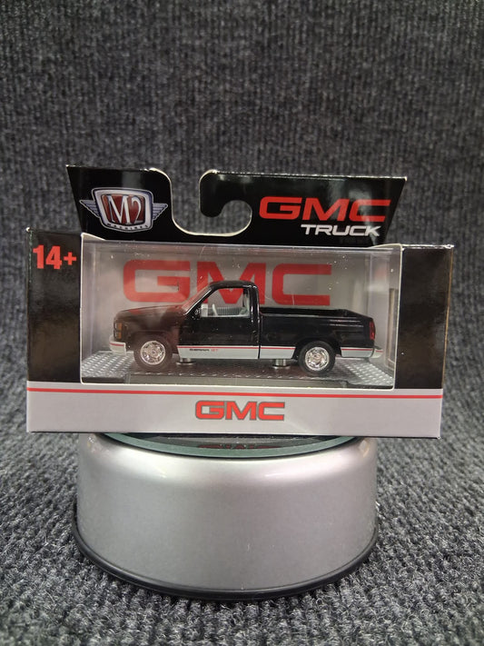 M2 Machines 1:64 1990 GMC Sierra ST Black R107 26-03