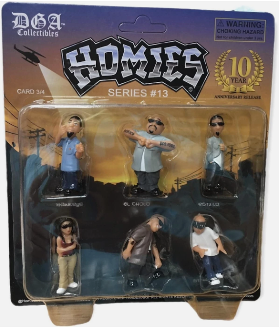 Homies Figures 1.75″ Series 13 Assortment Set of 6 Figures