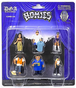 Homies Figures 1.75″ Series 15 Assortment Set of 6 Figures