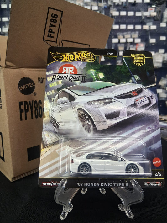 Hot Wheels Car Culture- '07 Honda Civic Type R- Ronin Run 2