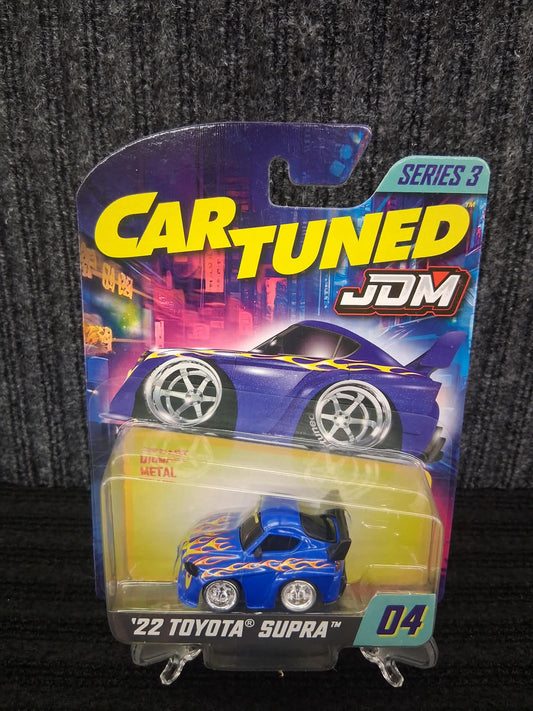 Car Tuned JDM Series 3- '22 Toyota Supra- Blue