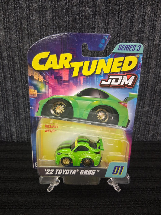 Car Tuned JDM Series 3- '22 Toyota GR86- Green