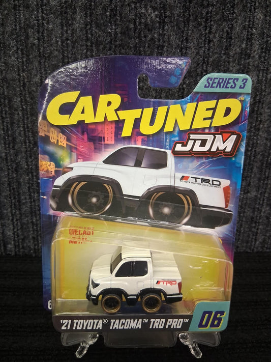 Car Tuned JDM Series 3- '21 Toyota Tacoma- White