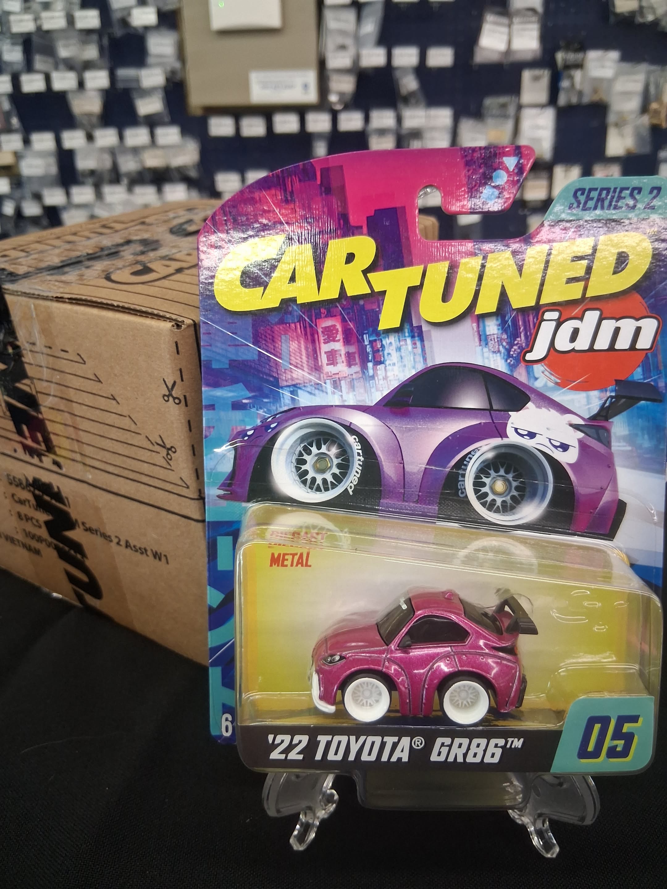 Car Tuned Series 2 JDM- '22 Toyota GR86(Purple) – Dotte Diecast
