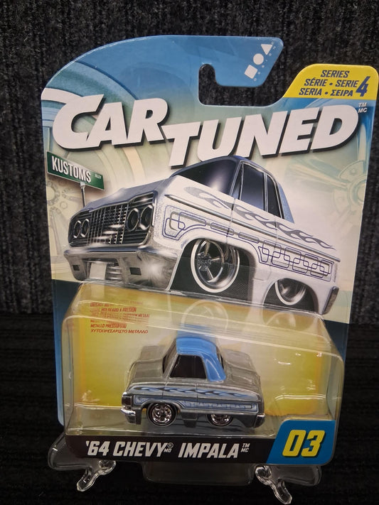 Car Tuned Series 4 ALT Mix- '64 Chevy Impala- Silver