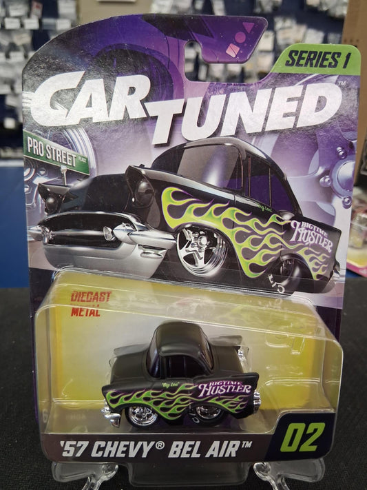 CarTuned Series 1 - '57 Chevy Bel Air (Pro Street) Black