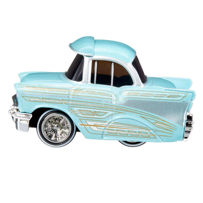 CarTuned 3 Pack Series 1-Cruizn Da Blvd & Drip'd 1957 Chevy Bel Air (Lowrider), 1987 Chevy C10 Truck (Lowrider), 1953 Chevy Pickup (Lowrider), Diecast Vehicles